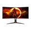 AOC Monitors AOC 34" WQHD VA 180Hz 1ms GtG HDR400 Curved Gaming monitor with Speakers