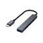 Generic Docking Stations High-Quality 4-in-1 Type-C OTG to USB 3.0/2.0 Adapter Aluminium Alloy with 4 Ports