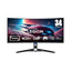 Lenovo Monitors Lenovo Legion R34W-30 34" QHD 180Hz 0.5ms Ultrawide Curved Gaming Monitor
