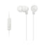 Sony Headphones Sony MDREX15AP in-Ear Earbud Headphones with Mic, White