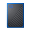 Western Digital WD 2TB My Passport Go SSD Cobalt Portable External Storage, USB 3.0