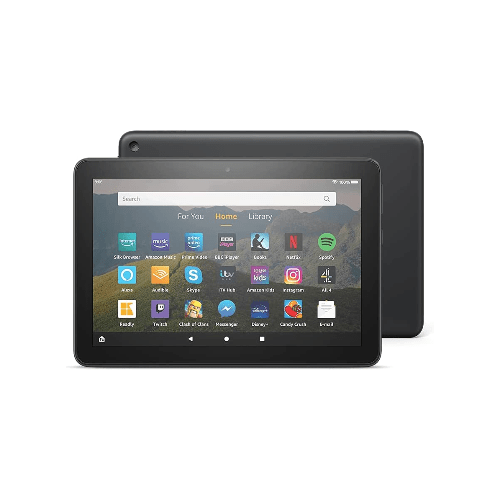 Amazon Tablets and Related Products Fire HD 8 Tablet, 8" HD display, 32 GB, Black - with Ads, designed for portable entertainment Main image