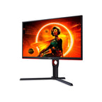 AOC Monitors AOC 25G3ZM/BK - 24.5-inch Full HD 240Hz 0.5ms Gaming Monitor - Black/Red