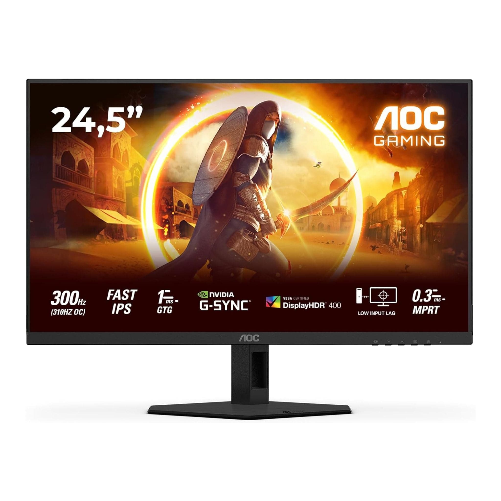 AOC Monitors AOC 25G4SRE - 25-inch 310Hz 1ms Fast IPS HDR400 G-Sync Comp Full HD Gaming Monitor. Main image