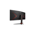 AOC Monitors AOC CU34G2XPD/BK 34" WQHD VA 180Hz 1ms GtG HDR400 Curved Gaming monitor with USD Hub - Black/Red