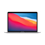 Apple Apple MacBook Air Laptop: Apple M1 Chip, 13” Retina Display, 8GB RAM, 256GB SSD Storage, Backlit Keyboard, HD Camera, Touch ID.- Silver