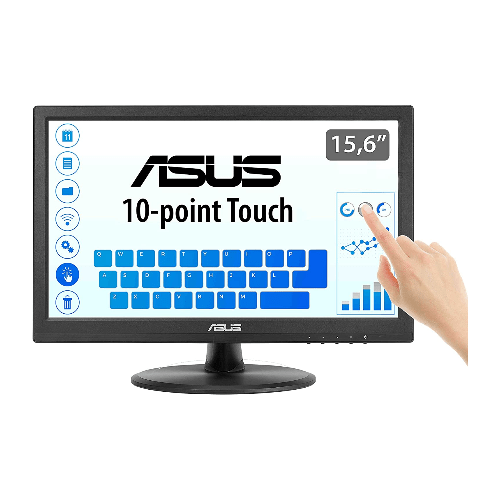 Asus ASUS VT168N Touch Monitor - 15.6" (1366x768), 10-point Touch, Flicker free, Low Blue Light