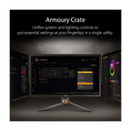 Asus Components ASUS TUF Gaming K1 RGB keyboard with dedicated volume knob, spill-resistance, side light bar and Armoury Crate