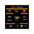 Asus Monitors Asus TUF Gaming Series 5 - VG279Q5R  27-inch, Full HD, 200Hz, Fast IPS, ELMB, 0.3ms GTG (min.), Stereo speaker, DisplayWidget Center, AI Visual