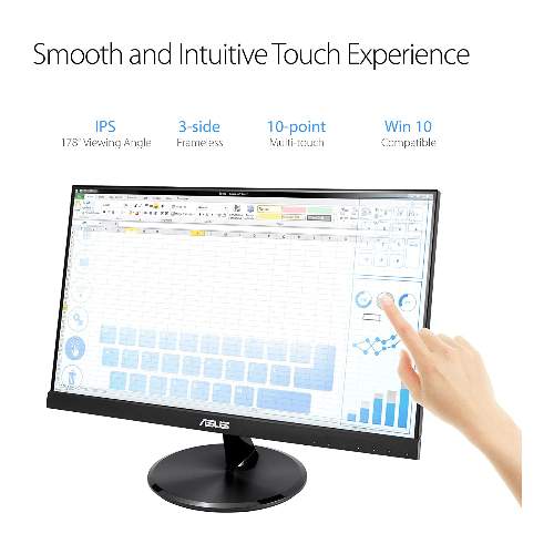 Asus Monitors ASUS VT229H 21.5" 10 Point Touch IPS Monitor