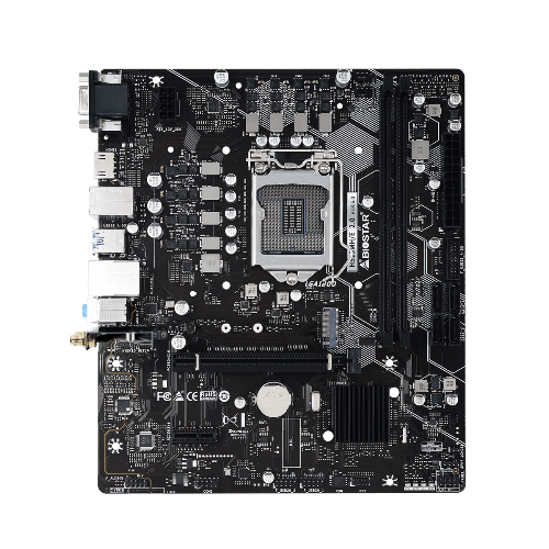 Biostar H510MH/E 2.0 Intel H510 DDR4 LGA 1200 micro ATX Motherboard Secondary image