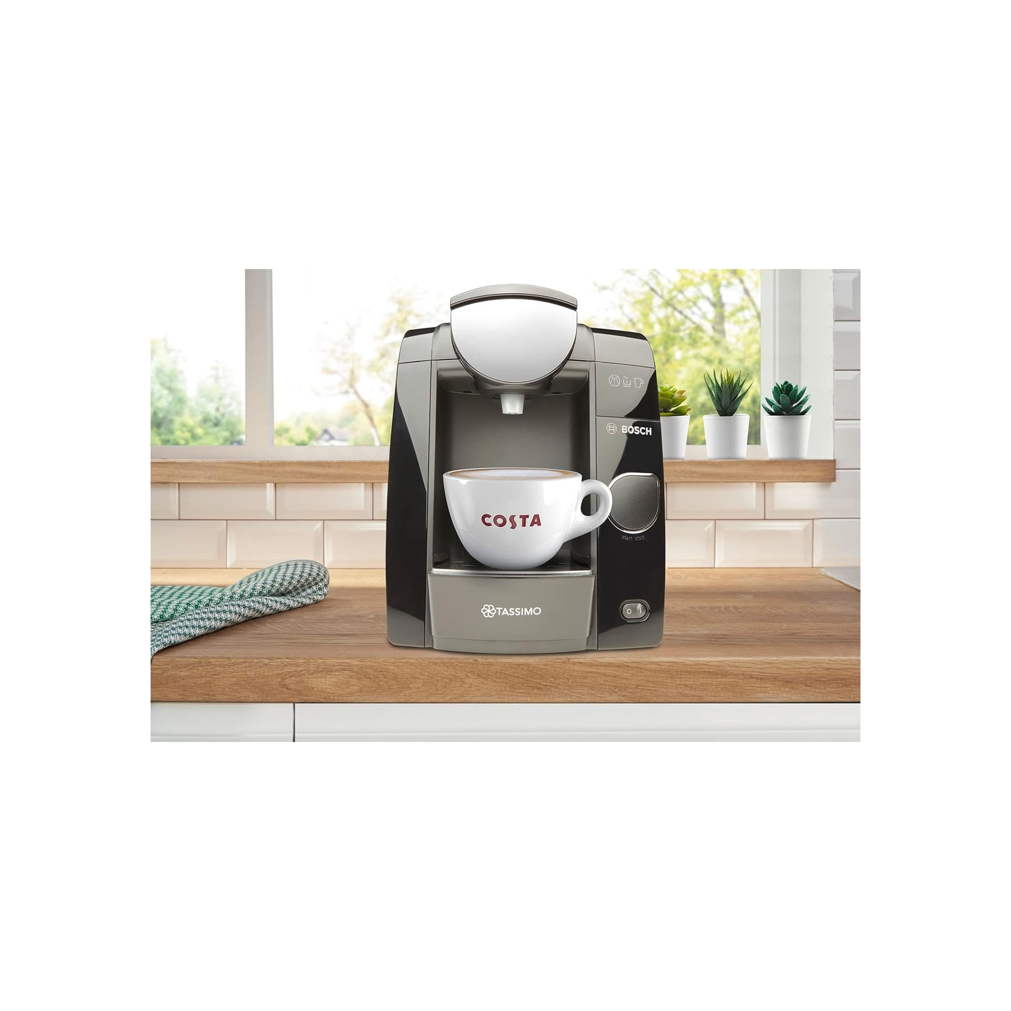 Bosch Tassimo by Bosch Joy TAS4502NGB Coffee Machine, 1300 Watt, 1.4 Litre - Black