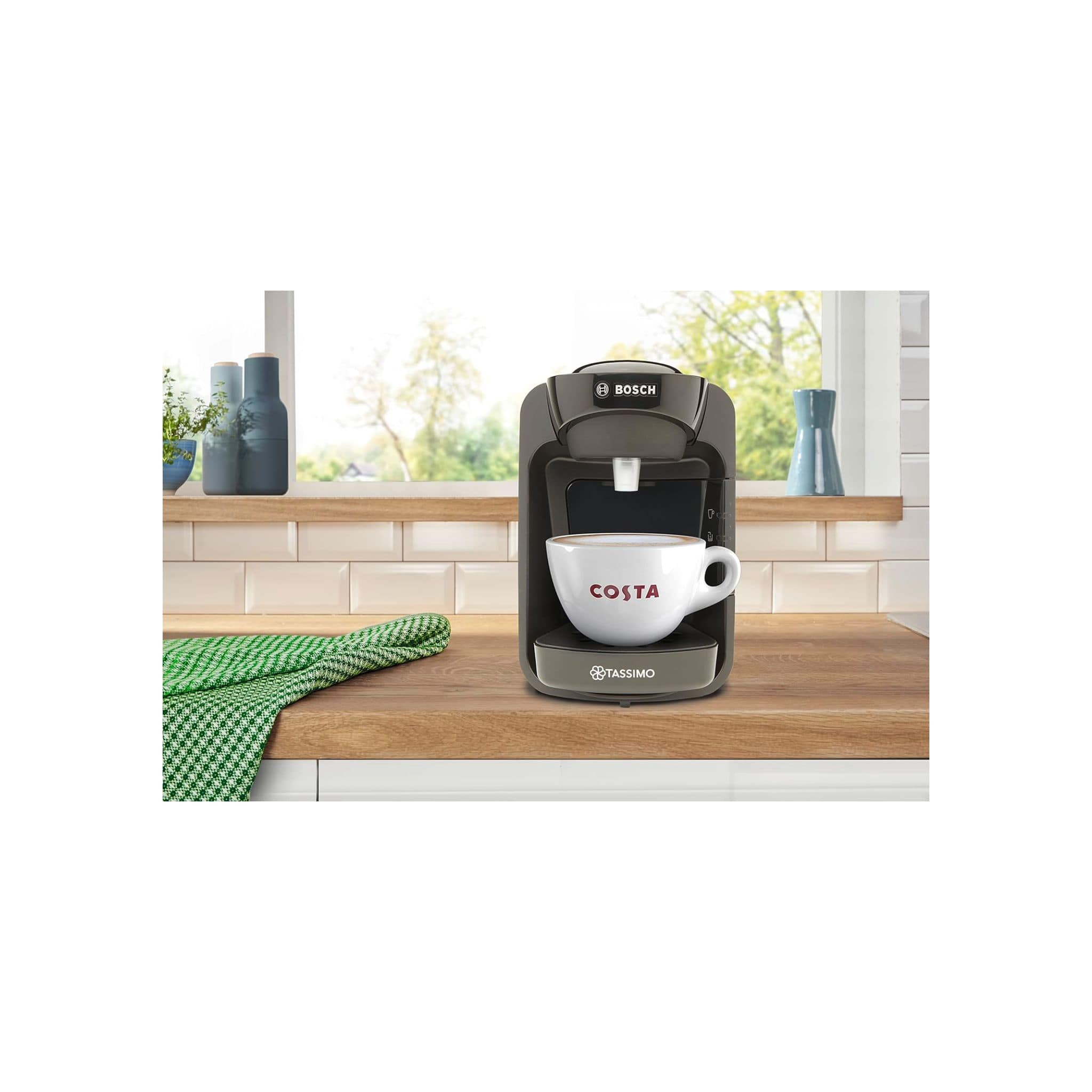 Bosch Tassimo by Bosch Suny 'Special Edition' TAS3102GB Coffee Machine,1300 Watt, 0.8 Litre - Black