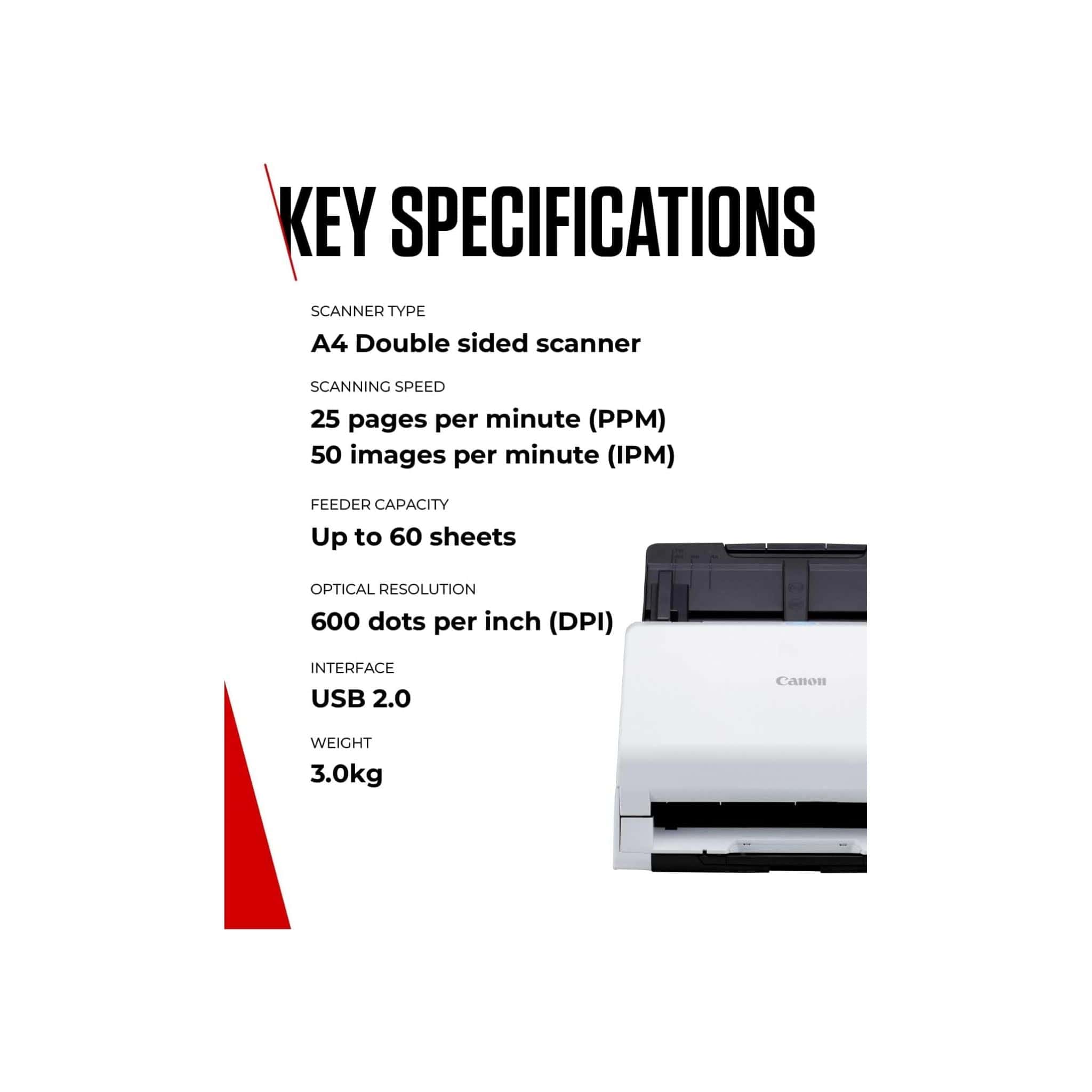 Canon Printers and Scanners Canon ImageFormula R30 ADF Document Scanner