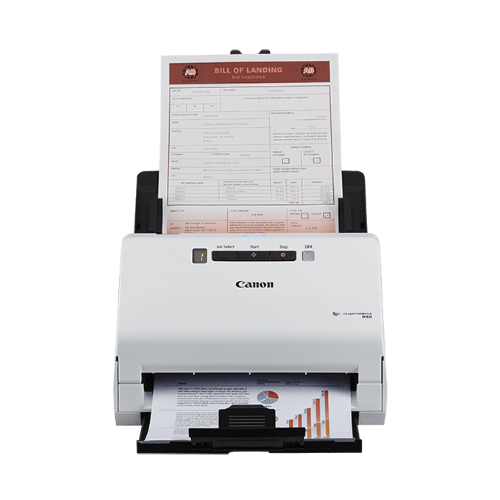 Canon Printers and Scanners Canon imageFORMULA R40 Office Document Scanner, White