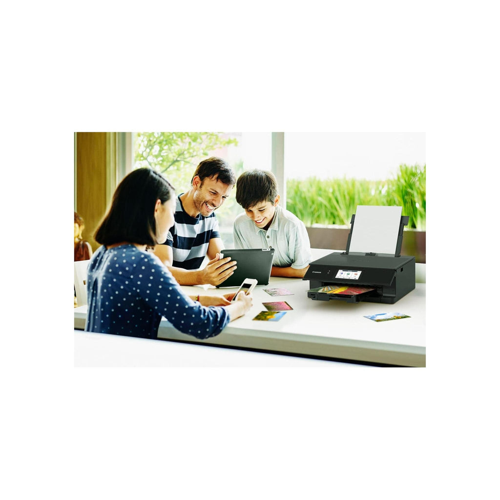 Canon Printers and Scanners Canon PIXMA TS8750 Photo / CD / SD Card / A4 Paper Wireless All-In-One Colour Inkjet Printer