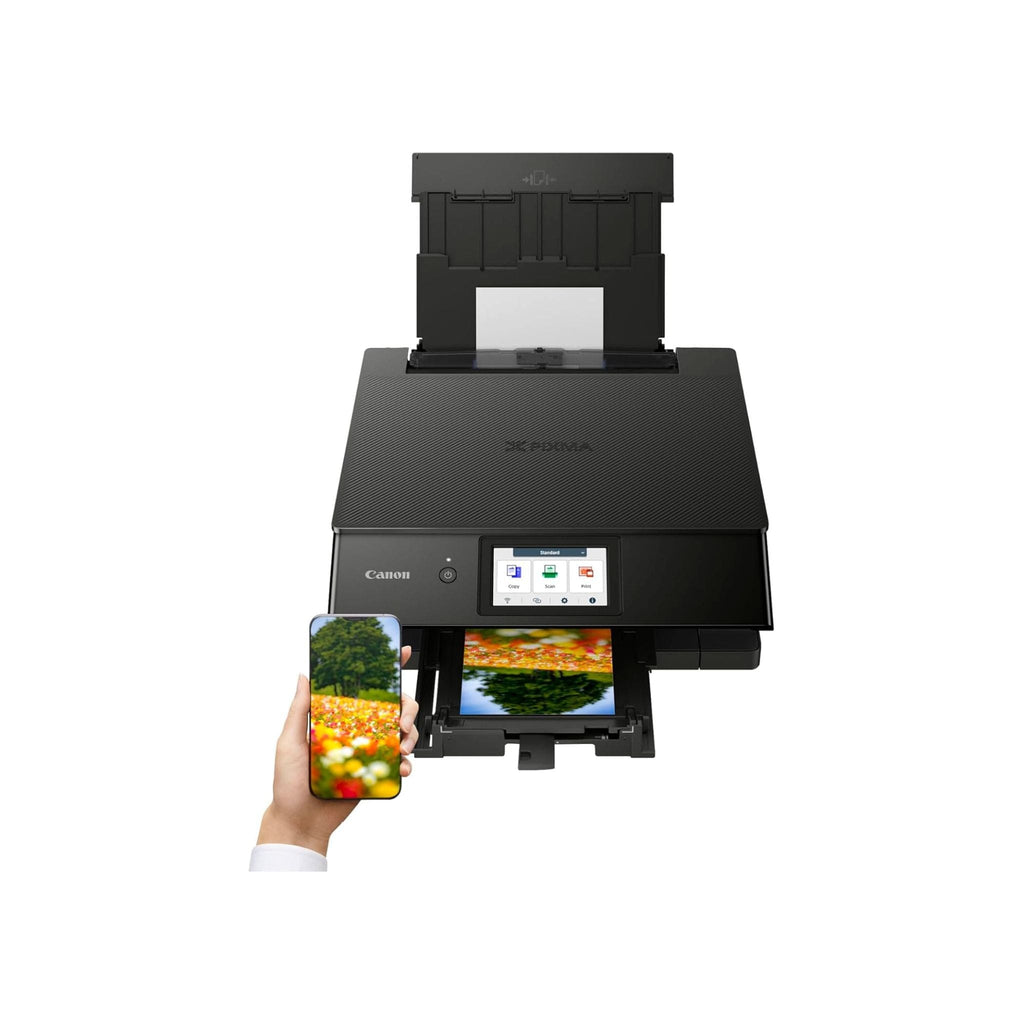 Canon Printers and Scanners Canon PIXMA TS8750 Photo / CD / SD Card / A4 Paper Wireless All-In-One Colour Inkjet Printer