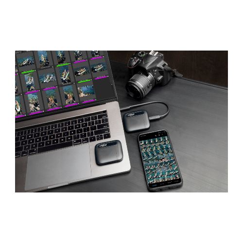 Crucial Crucial X6 1TB Portable SSD - Black