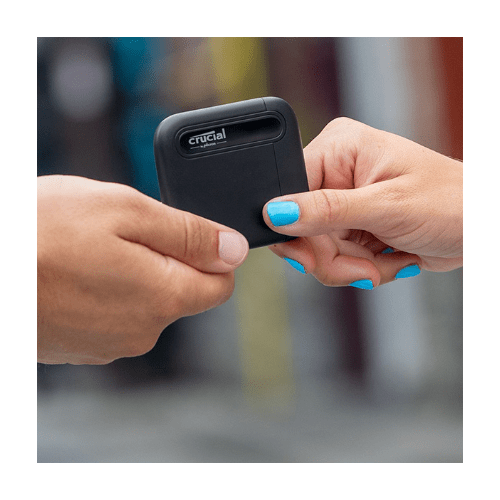 Crucial Crucial X6 500GB External Portable SSD - Black