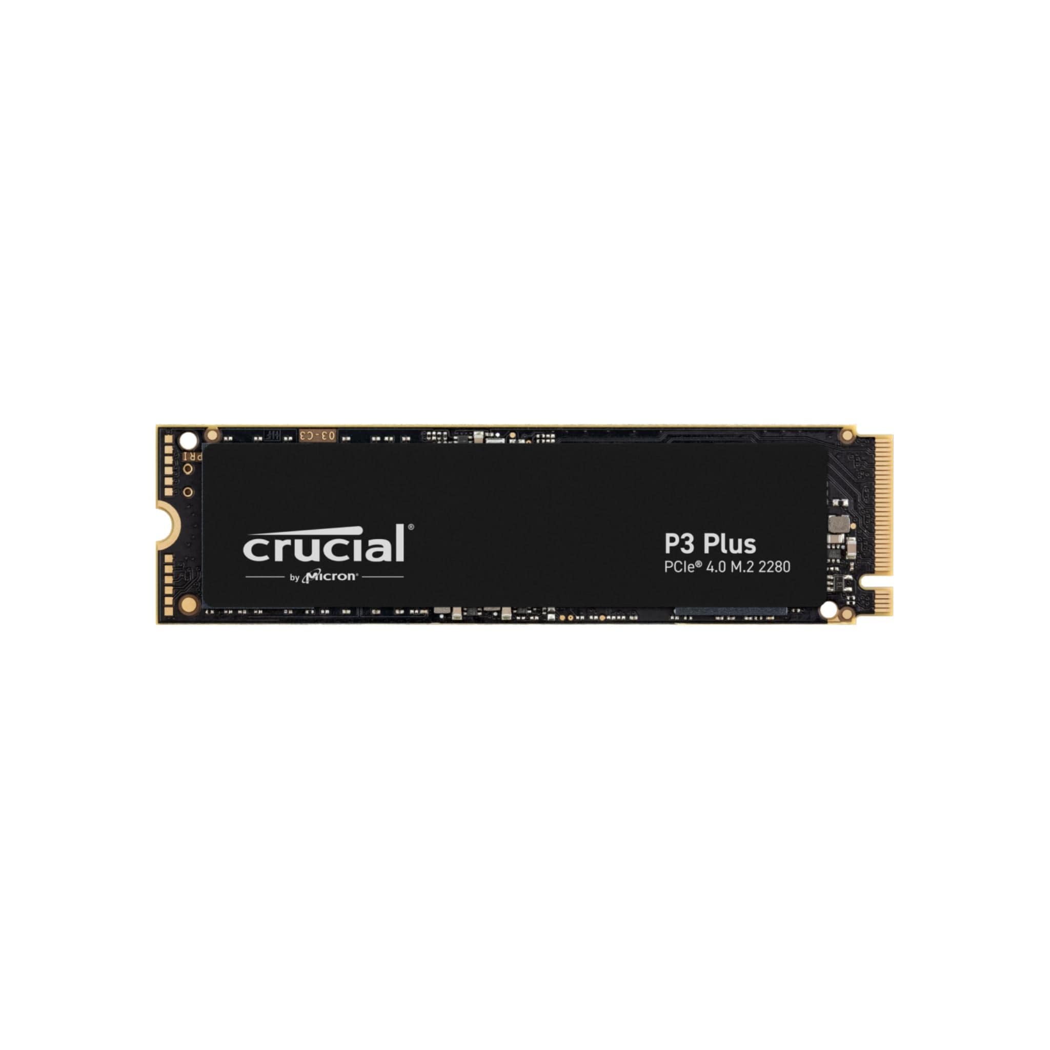 Crucial Storage Crucial P3 Plus SSD 1TB M.2 NVMe PCIe Gen4 Internal SSD, Up to 5000MB/s, Laptop & Desktop