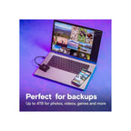 Crucial Storage Crucial X9 2TB Portable SSD - Up to 1050MB/s Read - PC and Mac, Lightweight and Small