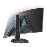 Dell Dell S2721HGFA 27"  Full HD Curved Gaming Monitor- Black