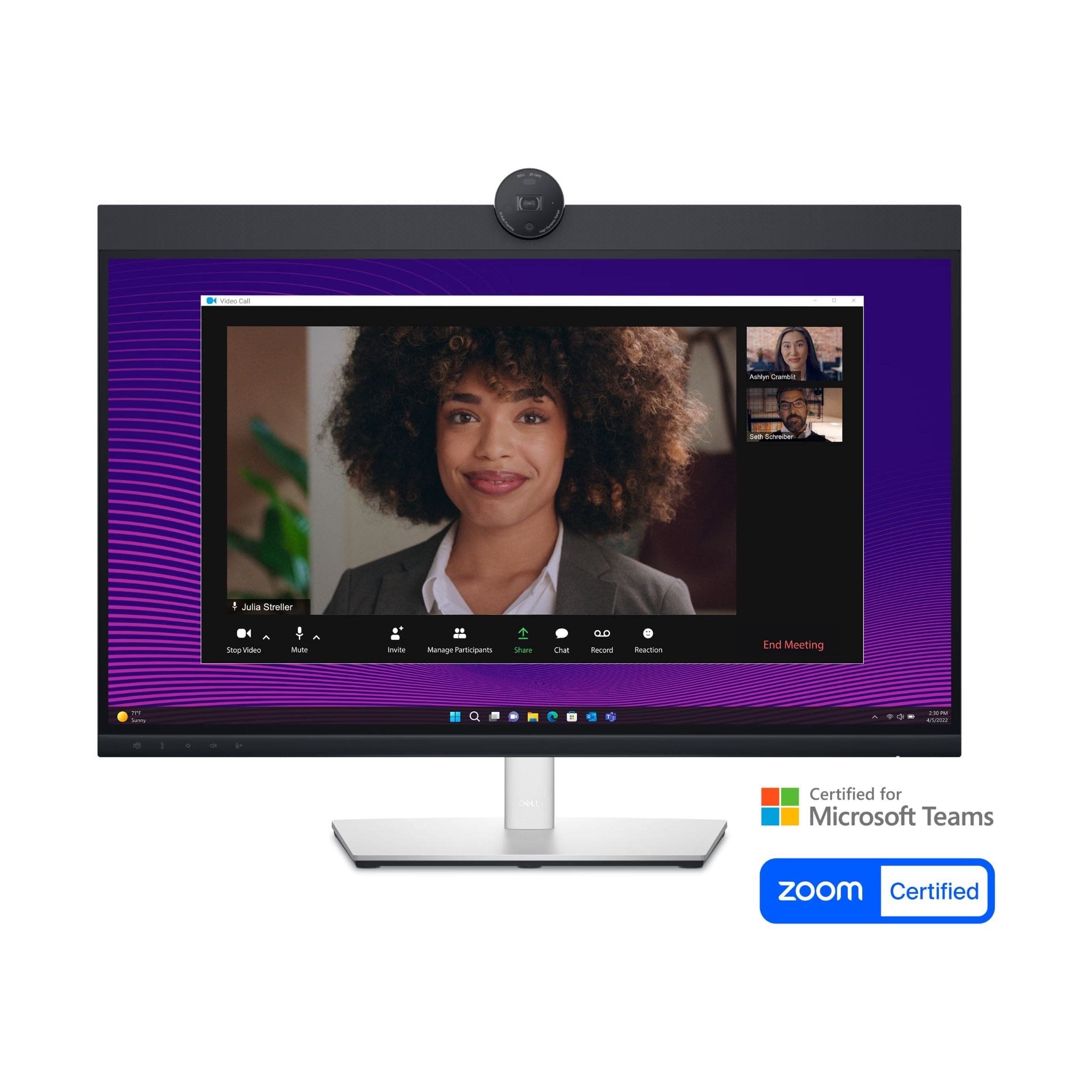 Dell Monitors Dell Pro 27 Plus Video Conferencing Monitor - P2724DEB Main image