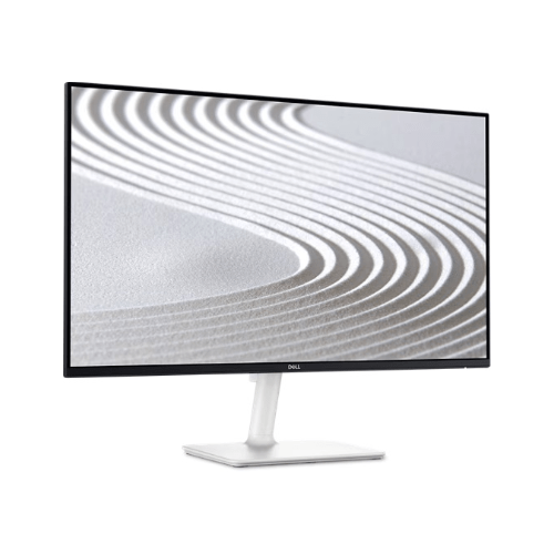 Dell Monitors Dell S2425H 23.8 Inch Full HD 100Hz 4ms IPS Monitor with Built-in Speakers -White