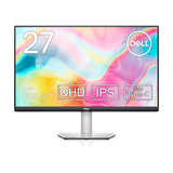 Dell Monitors Dell S2722DC 27 Inch QHD IPS Monitor,  USB-C, 99% sRGB, Built-in Speakers