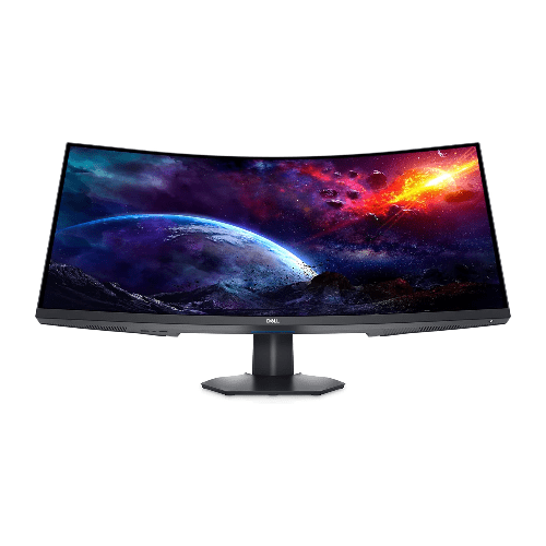 Dell S3422dwg 34 Inch Wqhd 144hz, Va, 1ms Mprt Curved Gaming Monitor 