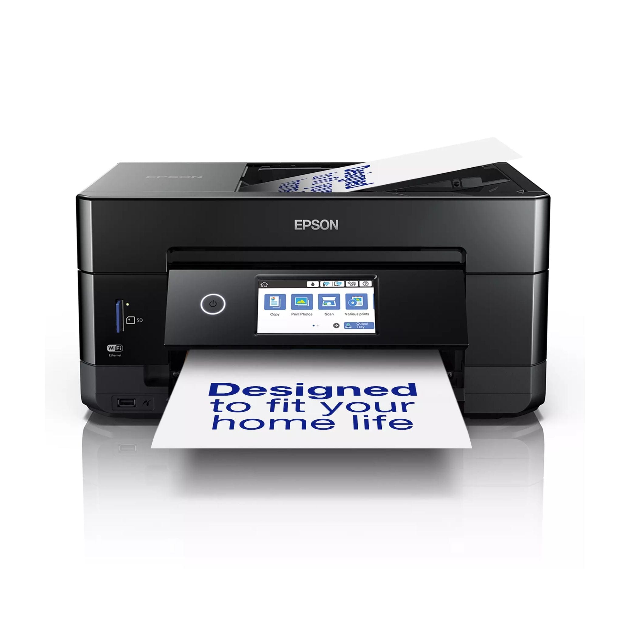 Epson Printers and Scanners Epson Expression Premium XP-7100 A4 / CD / DVD Multifunction Wireless Inkjet Printer