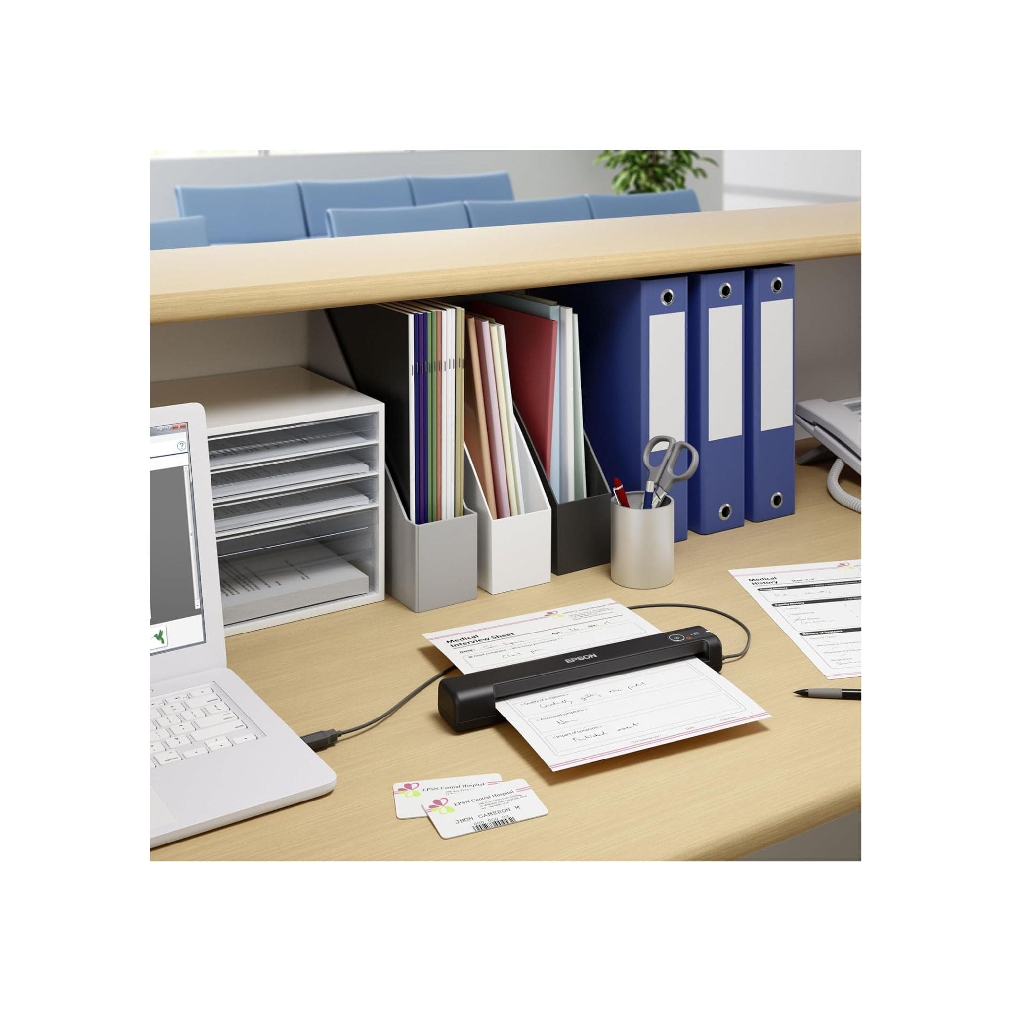 Epson Printers and Scanners Epson Workforce ES-50 Ultra-Portable A4 Sheetfed Document Scanner