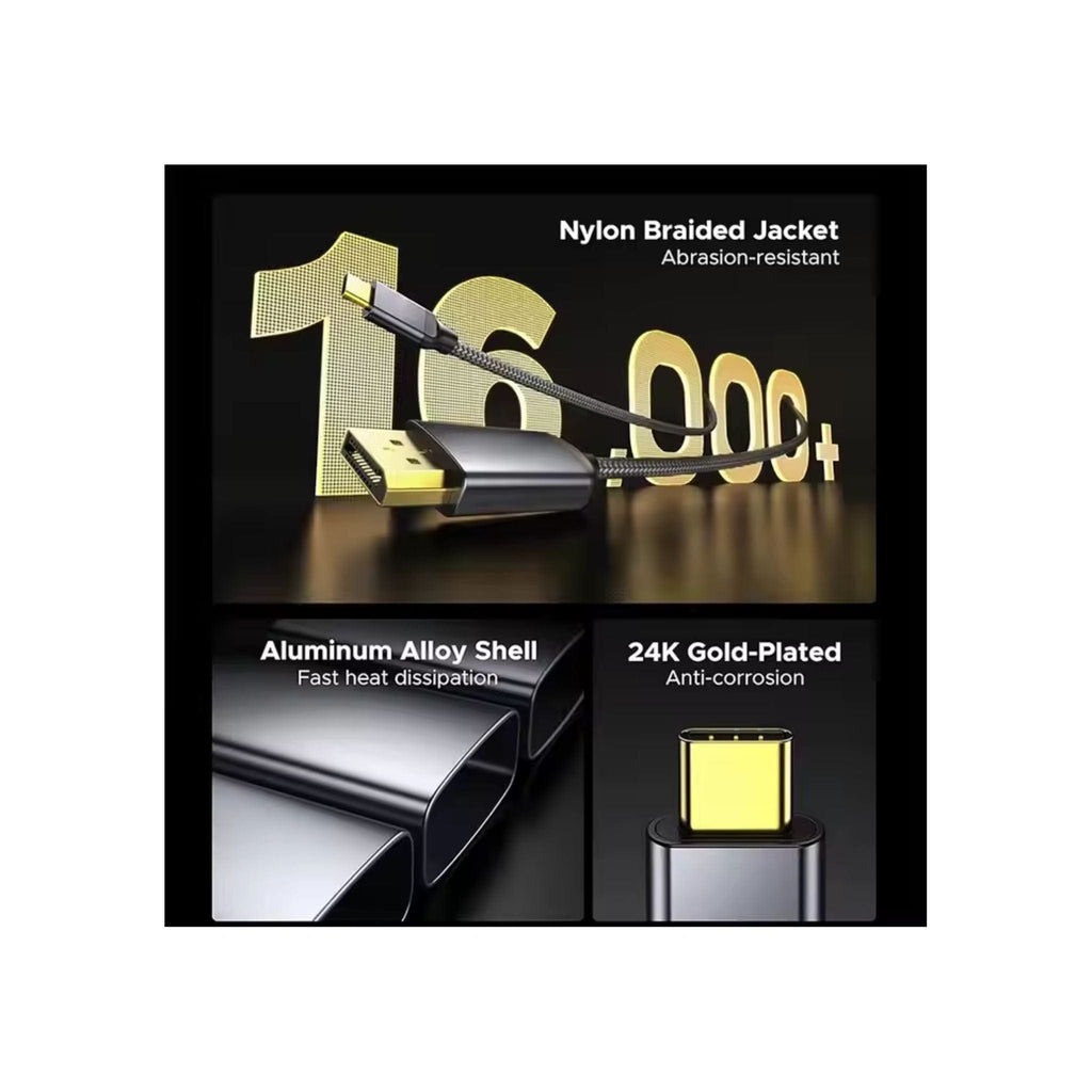 Generic Cables, Converters and Adapters Generic 8K @60Hz Type C to DP 1.4 Video Adapter Cable