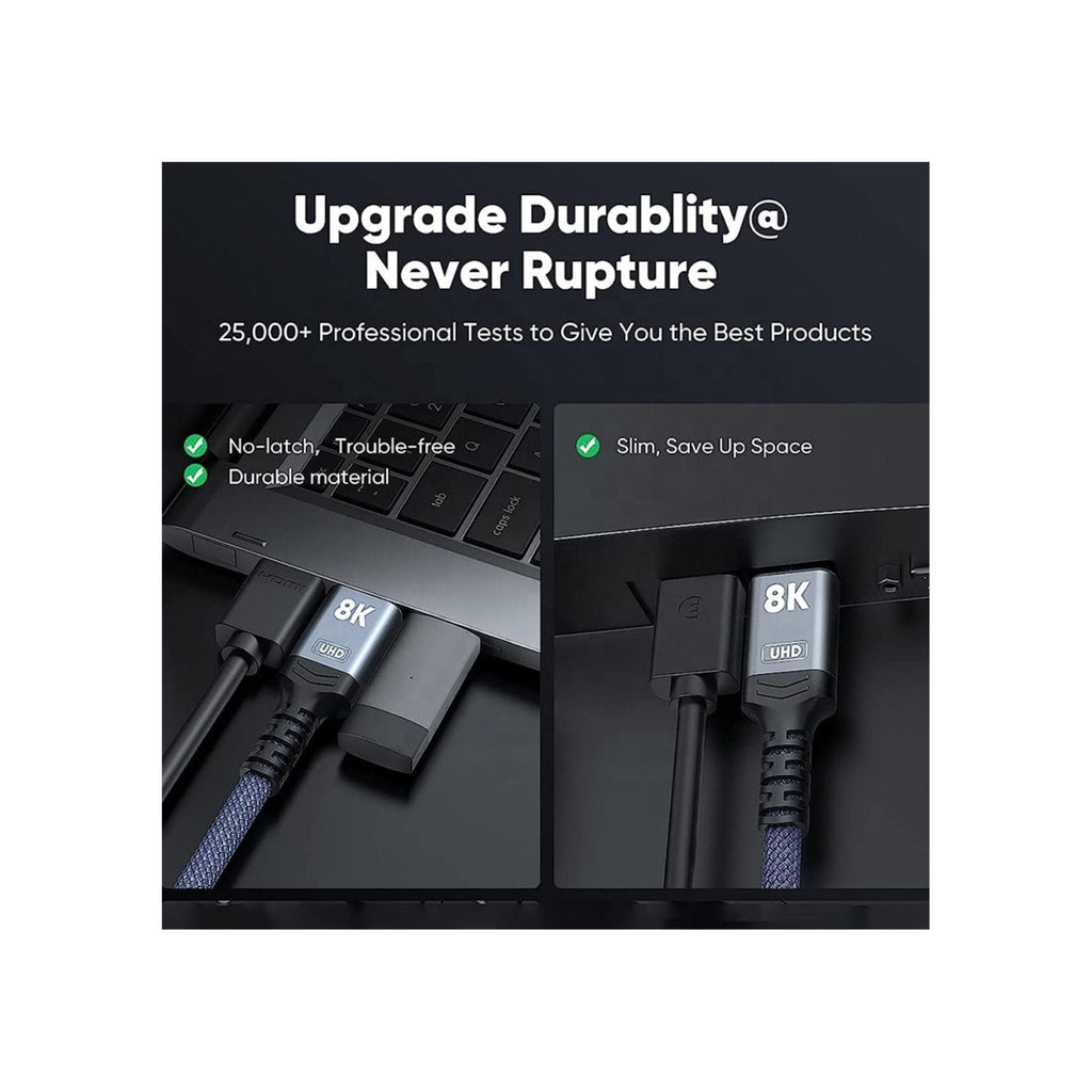 Generic Cables, Converters and Adapters Generic Male to Male 8K 60Hz DisplayPort (DP1.4) copper cable with aluminium shell