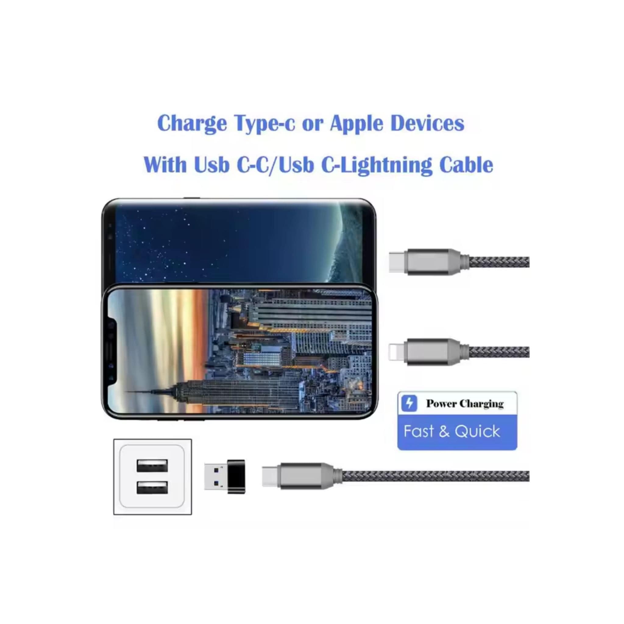 Generic Cables, Converters and Adapters Generic USB Type -C Female to USB2.0 Male OTG Converter Adapter (Support 12V 3A PD Fast Charging)