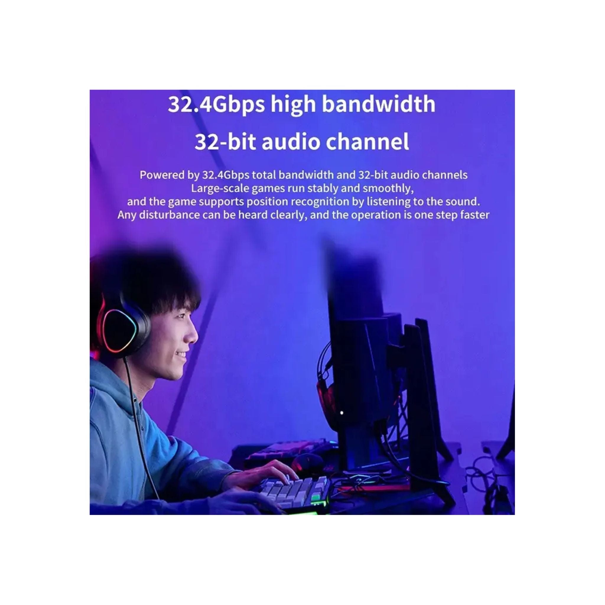 Generic USB Type C to DP DisplayPort 8K 60Hz 4K 144Hz Audio Video Converter Adapter Secondary image