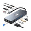 Generic Generic 11-in-1 USB-C Docking Station: USB-C to USB 3.2 Hub with HDMI, DisplayPort, VGA, and Ethernet (Supports 4K 60Hz)