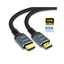 Generic Generic 2-meter, 16K HDMI 2.2 Ultra High Speed cable with 96Gbps bandwidth, supporting 8K at 120Hz, 144Hz, EARC, HDR, and VRR for gaming monitors, TVs, PS5, and Xbox.