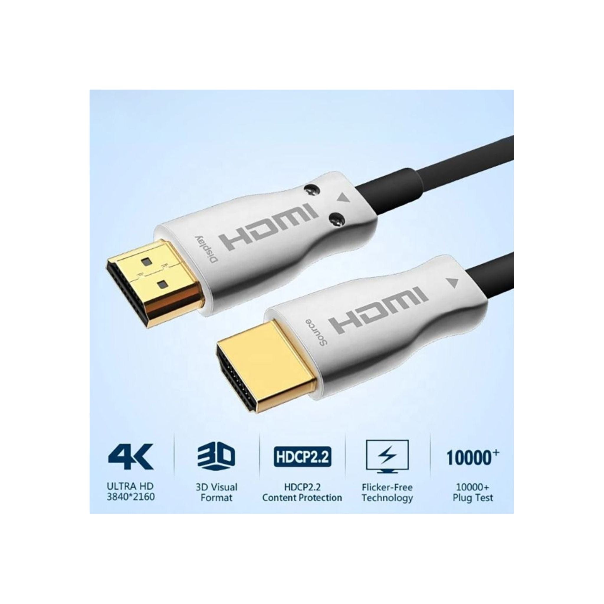 Generic Generic 20 meter 4K (UHD) HDMI 2.0 Optical Fibre Cable (4k@60Hz)