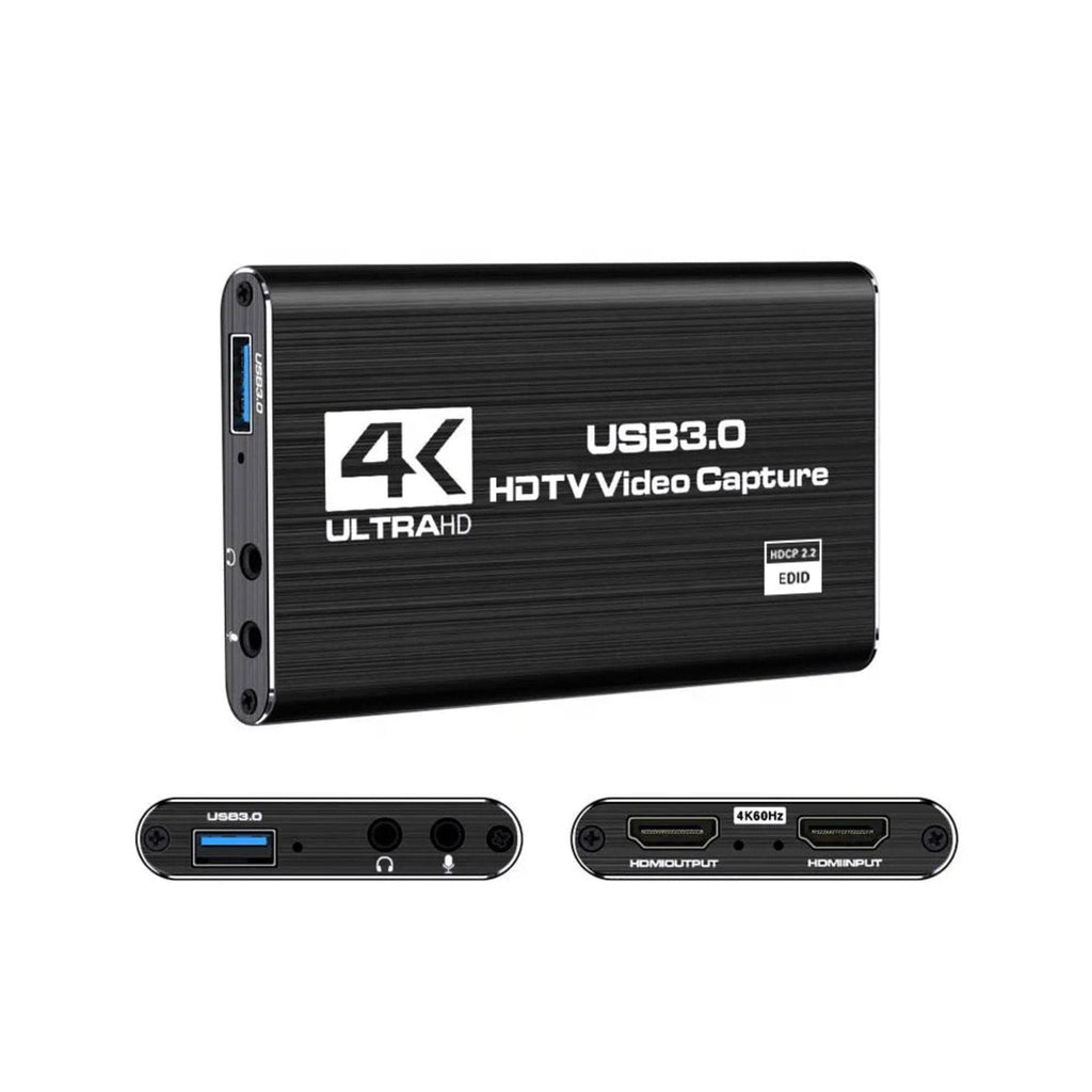 Generic Generic 4K HDMI video capture adapter, HDMI to USB 3.0 box for recording audio and video at 4K 60fps