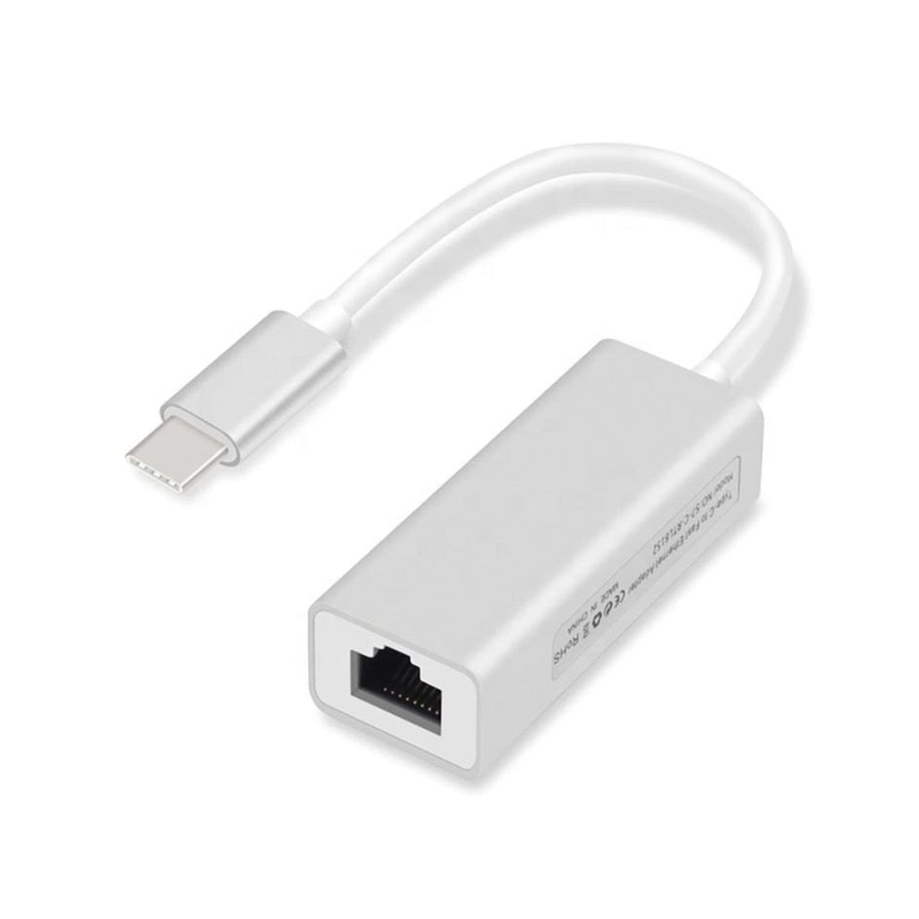 Generic Generic Aluminium USB-C to RJ45 Gigabit 1000Mbps Ethernet LAN Network Card Adapter Cable