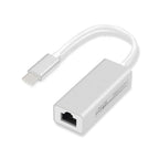 Generic Generic Aluminium USB-C to RJ45 Gigabit 1000Mbps Ethernet LAN Network Card Adapter Cable