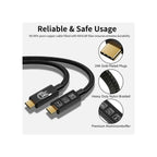 Generic Generic Ultra-high Speed USB4 80Gbps 16K Thunderbolt 5 USB C to USB C Fast Charger Cable 240W Type C Gen4 Data Transfer for MacBook
