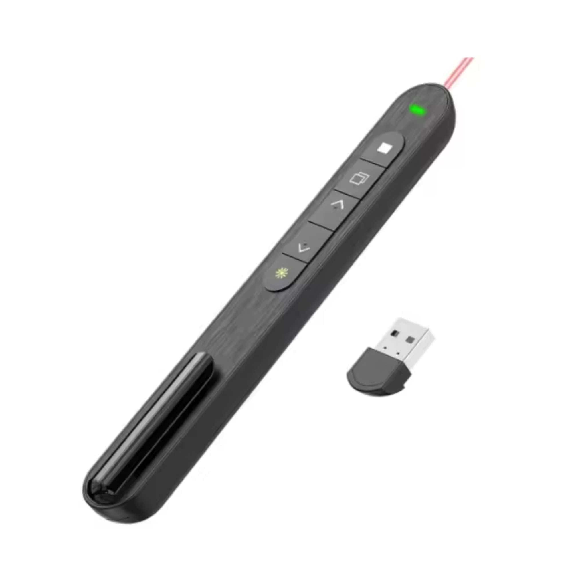 Generic Wireless Presenters Generic USB 2.4GHz Wireless Red Laser Presenter with remote control for slides and mouse functions. Main image