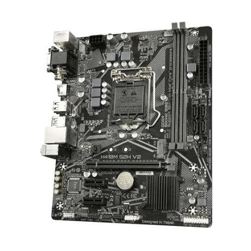 Gigabyte Gigabyte H410M S2H V2 Micro ATX Motherboard for Intel LGA 1200 CPUs