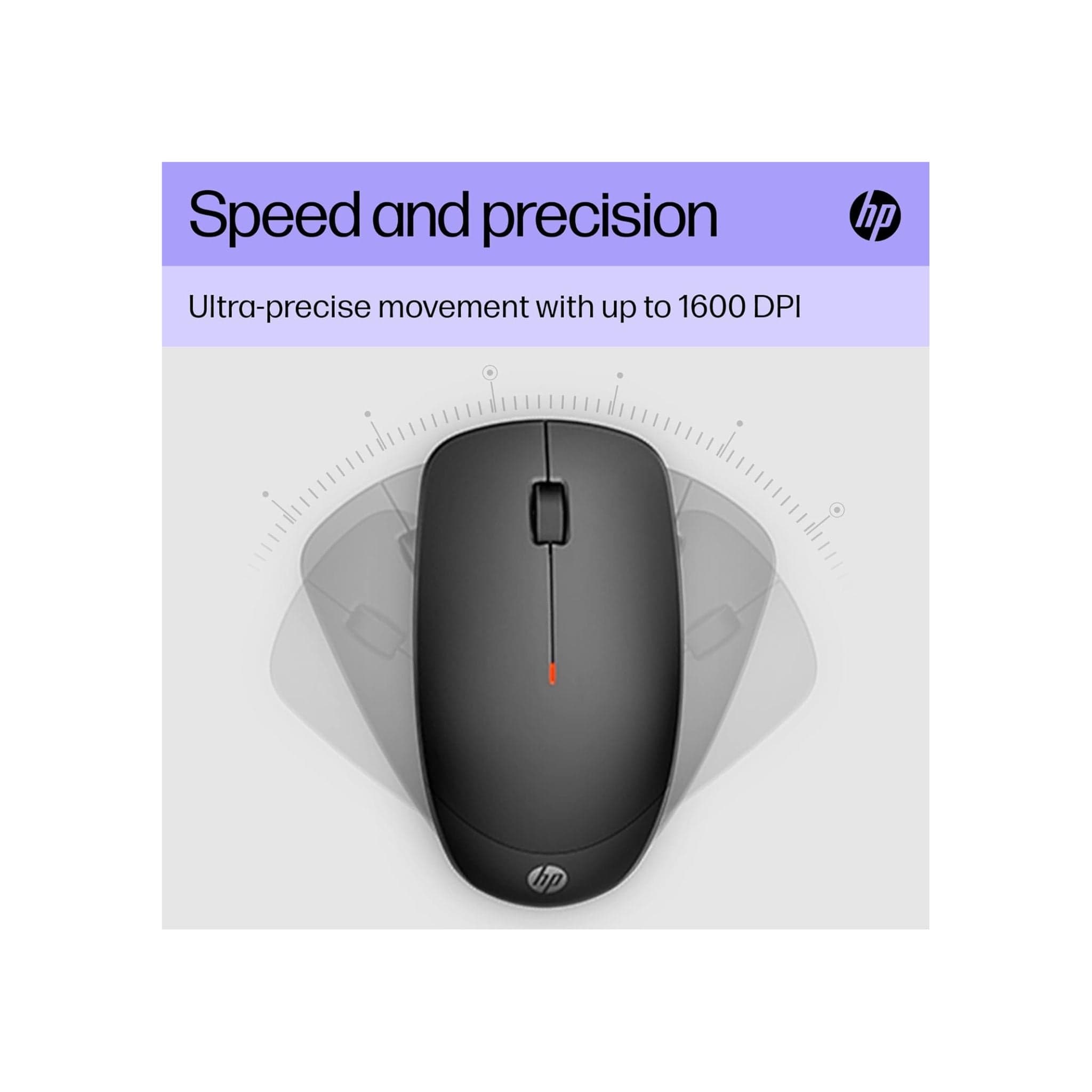 HP Components HP 230 Wireless Mouse and Keyboard Combo (Black) - Up to 16 Months Battery Life