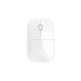 HP Z3700 White Wireless Mouse - Up to 16 Months Battery Life
