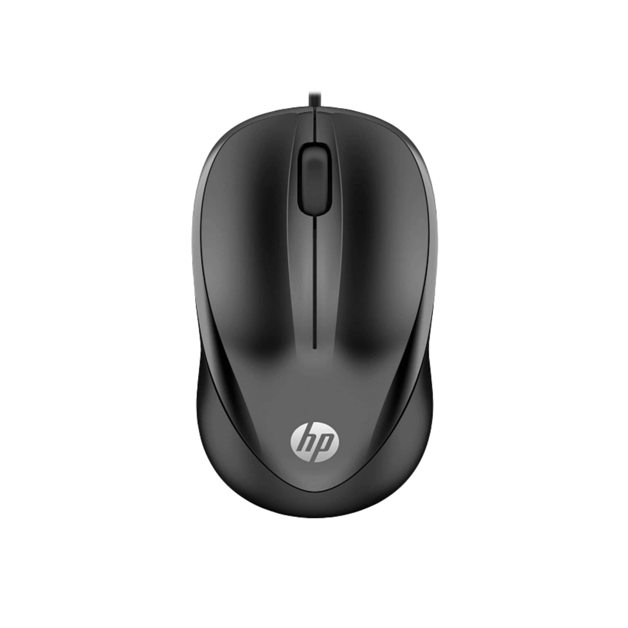 HP HP 1000 Wired Mouse - Black Main image