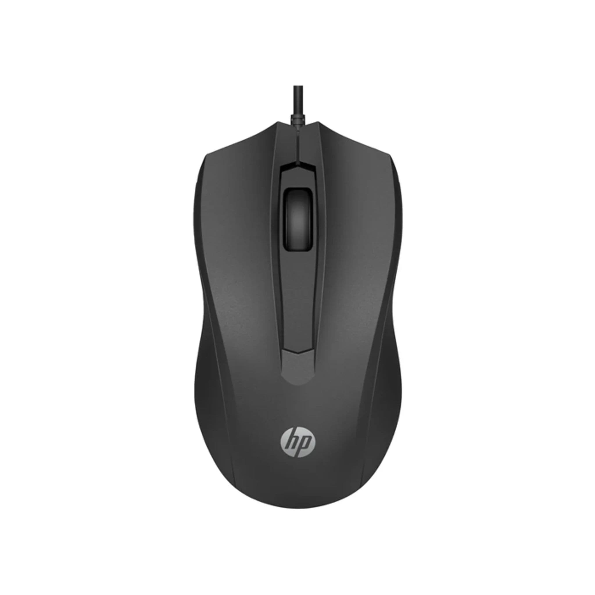 HP HP 105 Wired Mouse - Black Main image