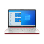 HP HP 15-dw0083wm Laptop, 15.6" diagonal, HD, Intel Pentium Gold 6405U, 4 GB RAM, 128 GB SSD, Windows 10 - Red